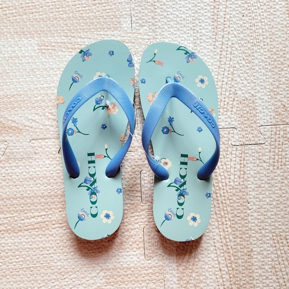 Coach Zak Flip Flop with Floral - Picture 6 of 8